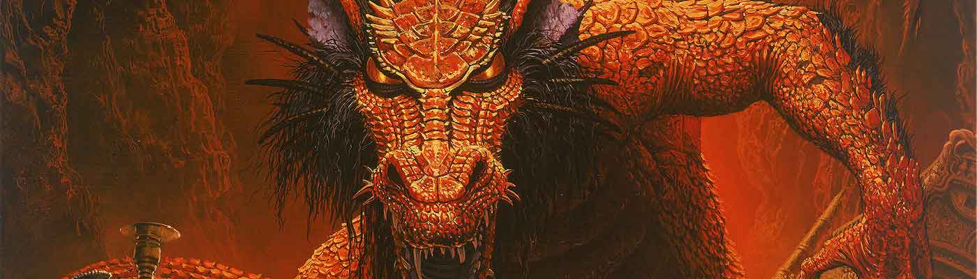 Greate Red Dragon par Keith Parkinson